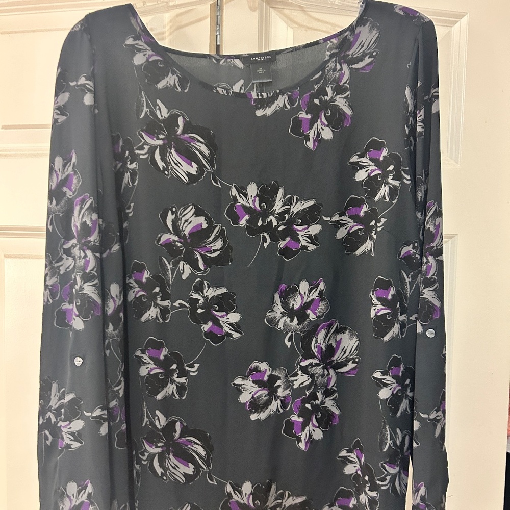 Sheer Ann Taylor blouse